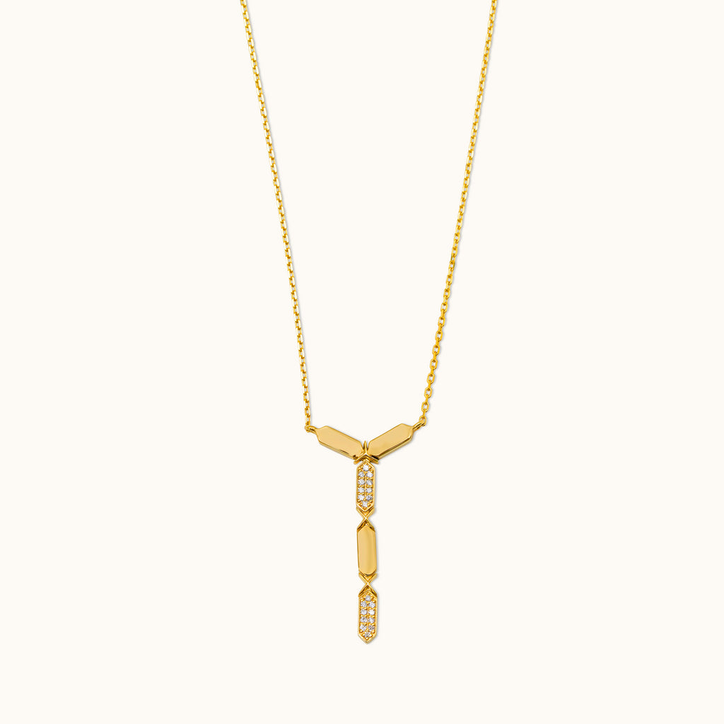 Facets Diamond Necklace