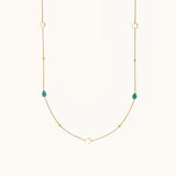 Moonglade Cascading Gold Necklace
