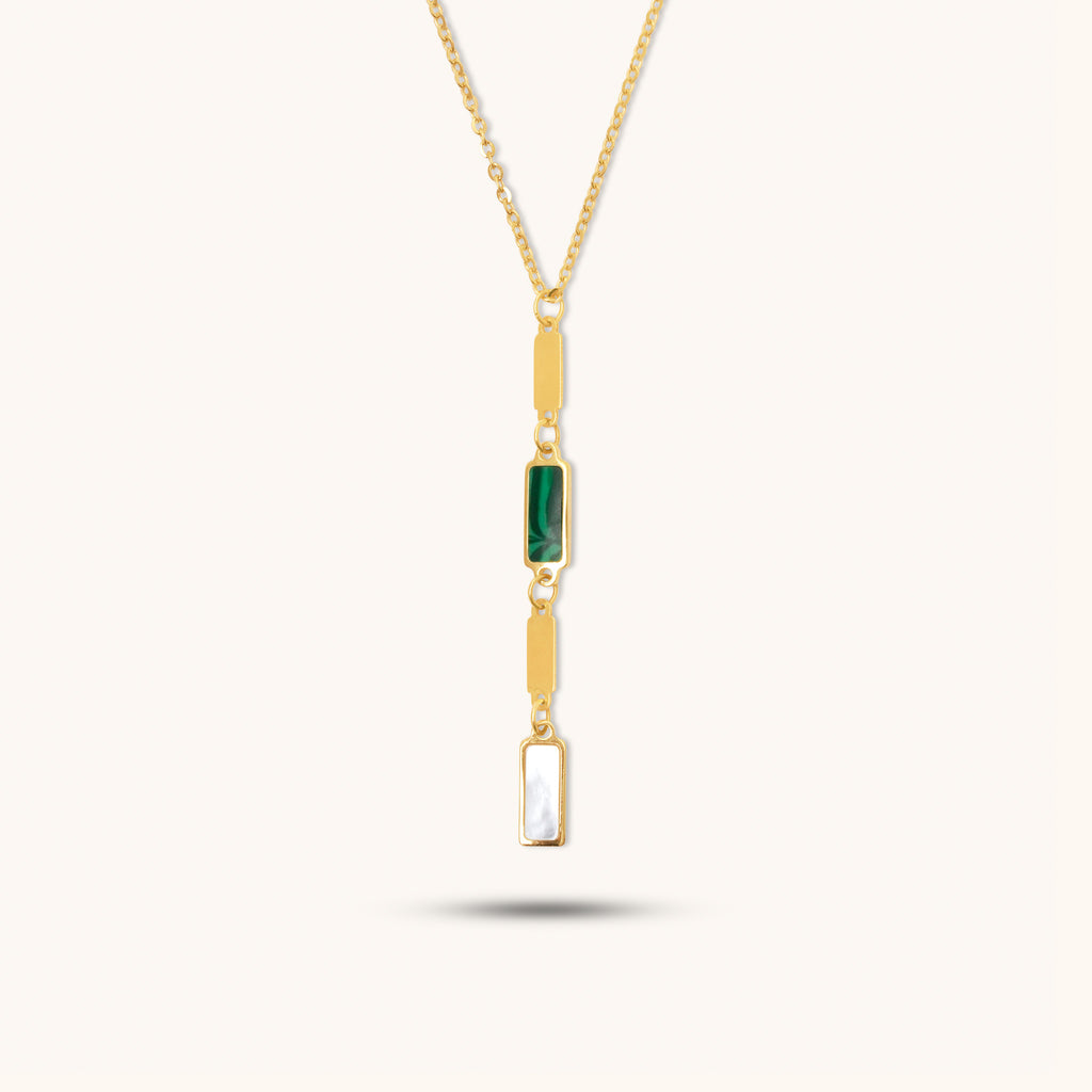 Mozaic Gold Necklace