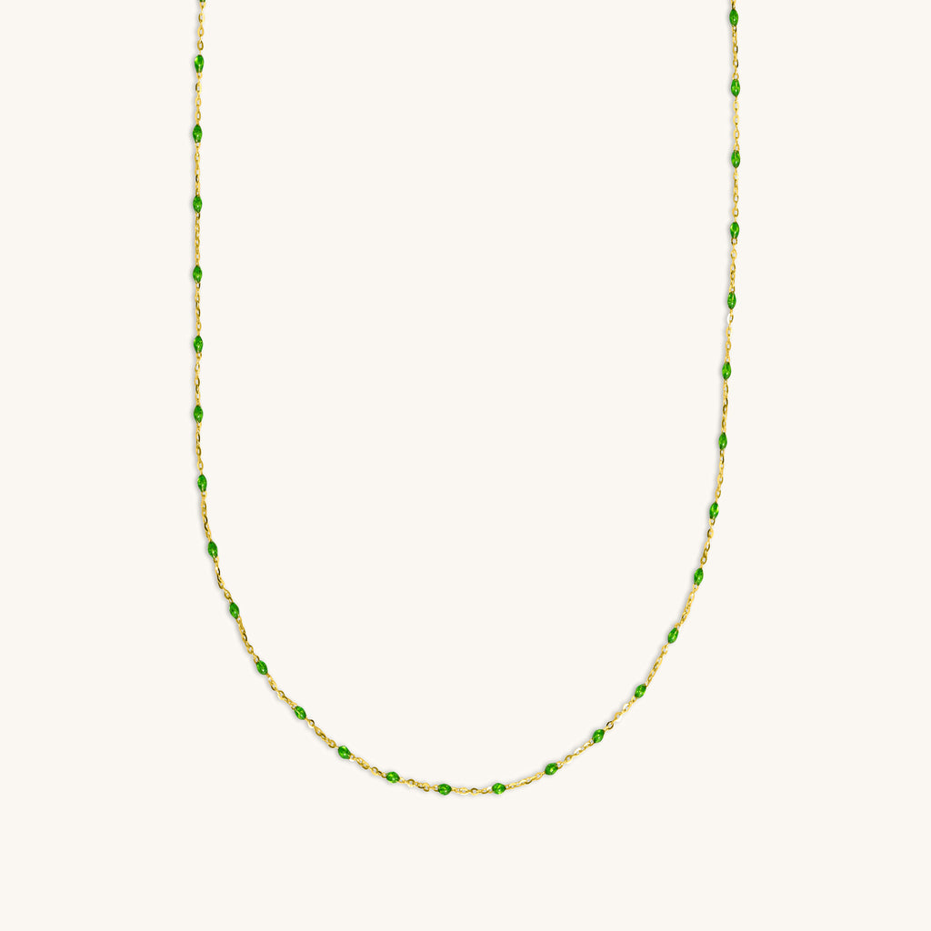 Raindrop Gold Necklace