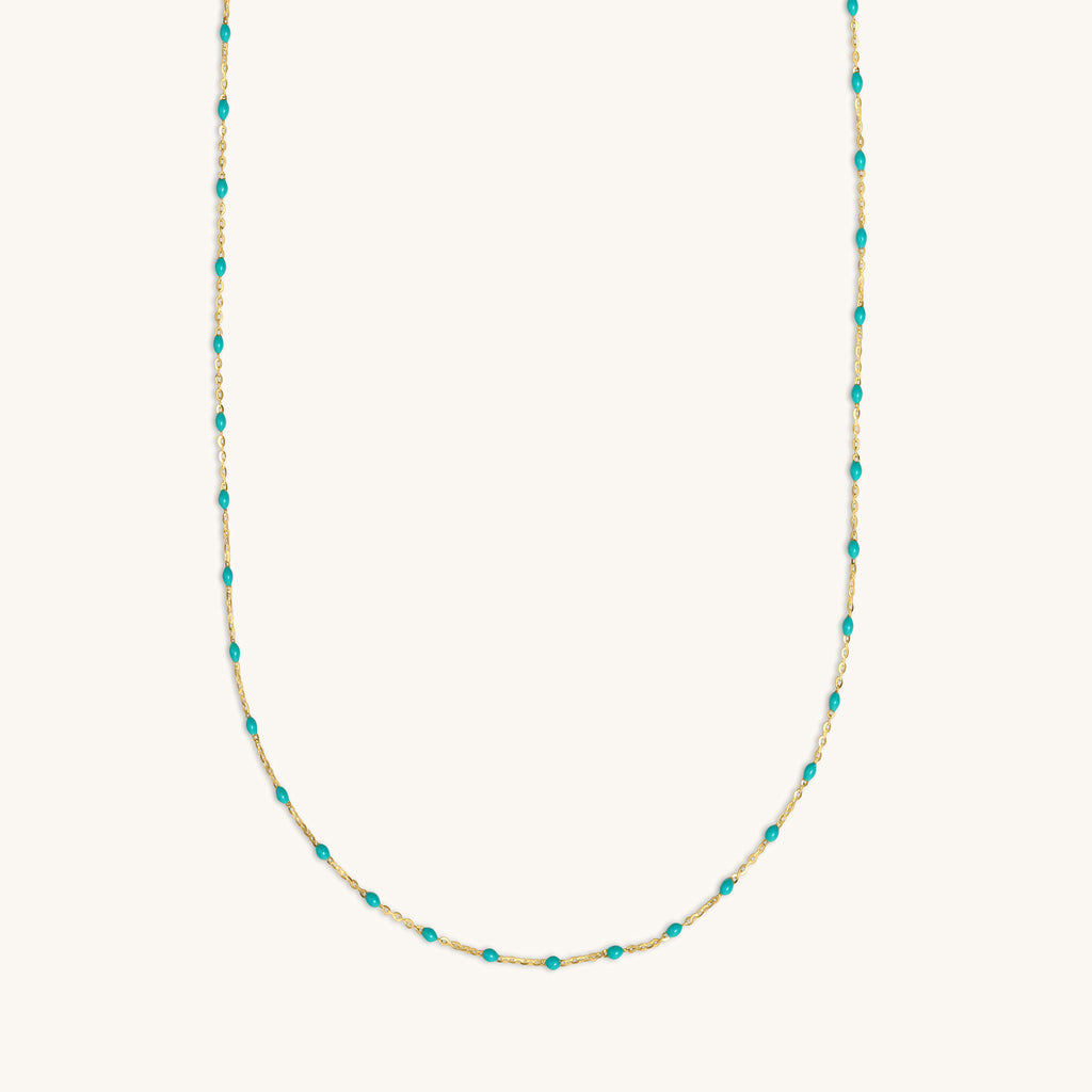 Raindrop Gold Necklace