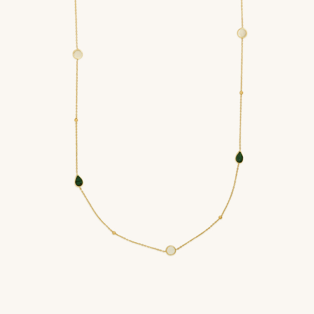Moonglade Cascading Gold Necklace