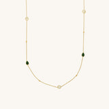 Moonglade Cascading Gold Necklace