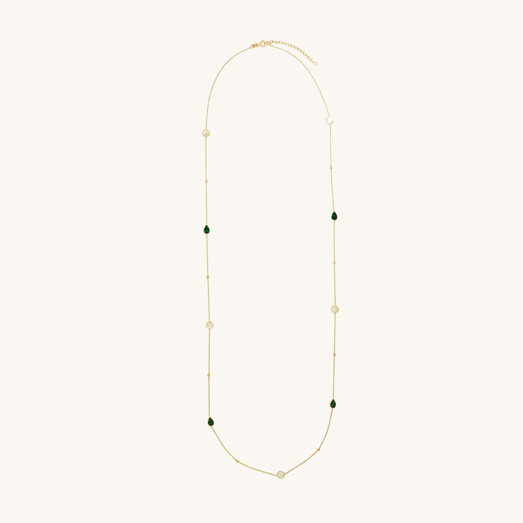 Moonglade Cascading Gold Necklace