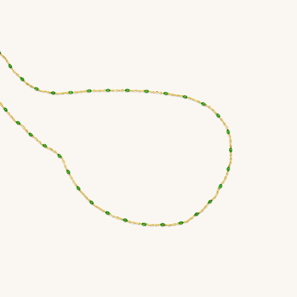 Raindrop Gold Necklace