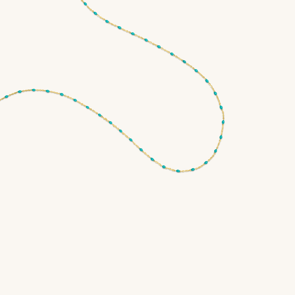 Raindrop Gold Necklace