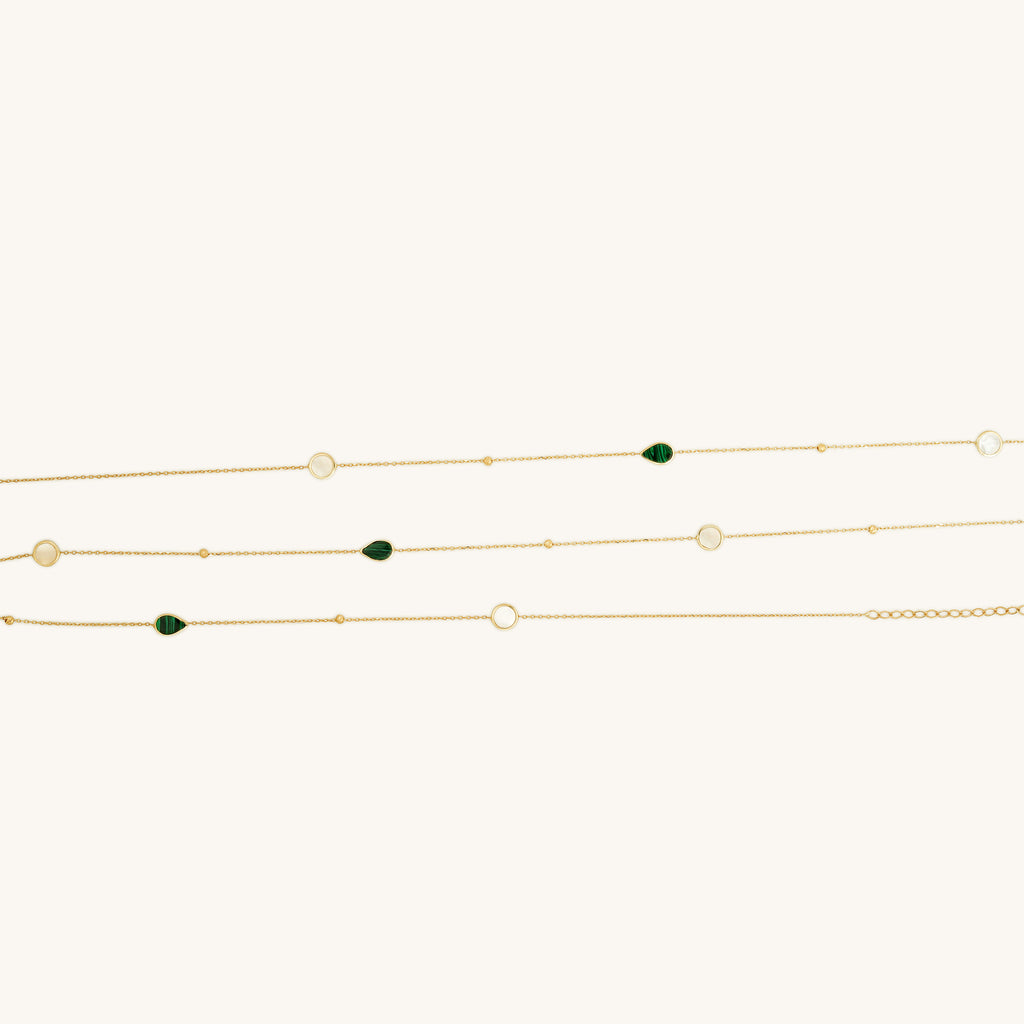 Moonglade Cascading Gold Necklace