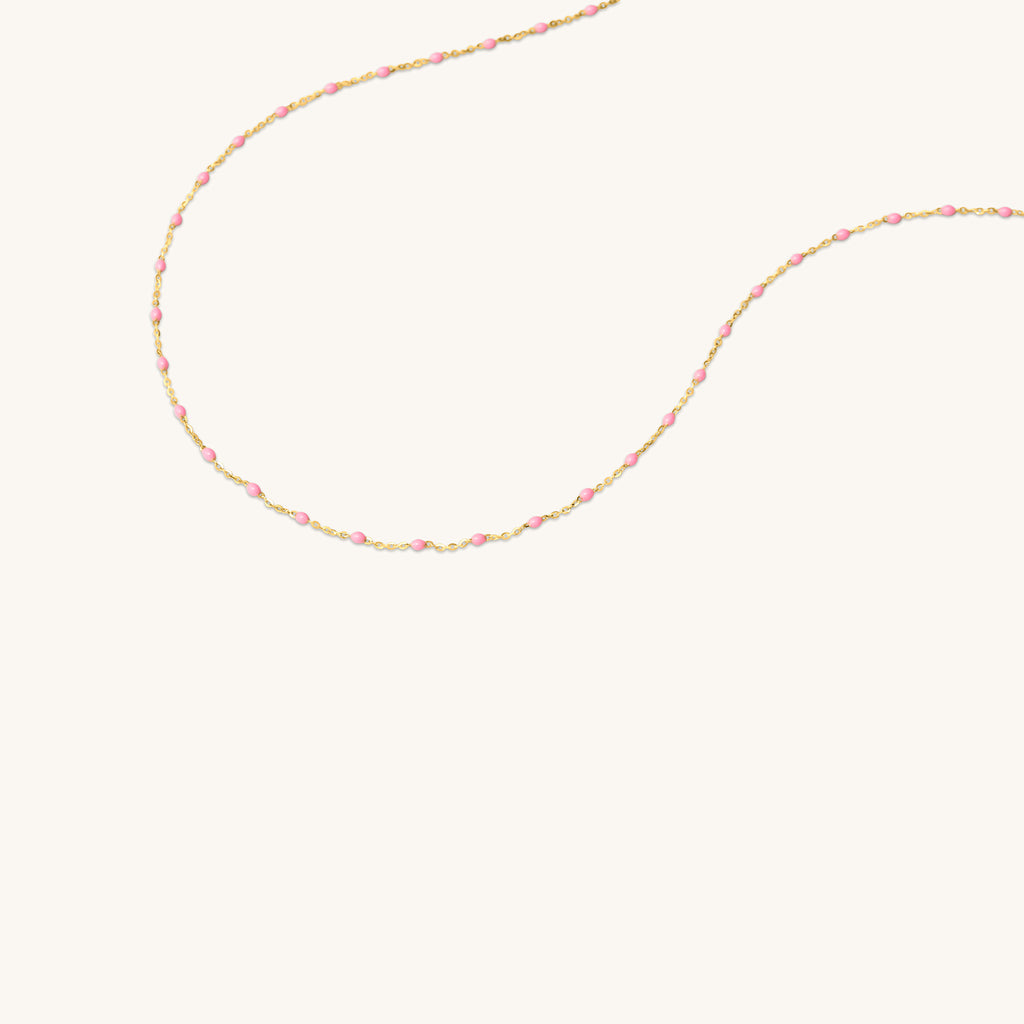 Raindrop Gold Necklace