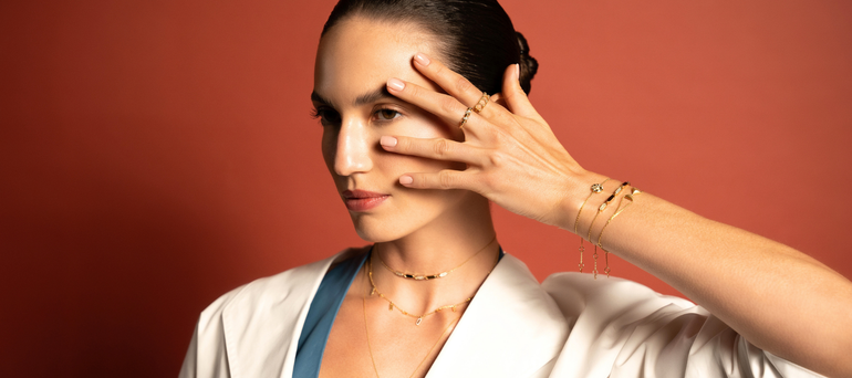 Inside Joubijoux's New Hourglass Collection: 6 Pieces of 18K Gold Jewelry Built Around Time