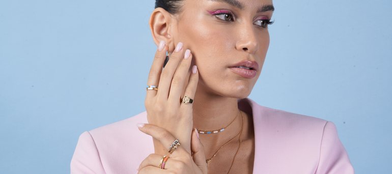 Colorful Enamel: The Jewelry Trend Dominating Dubai’s Social Scene