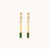 Mozaic Gold Earrings