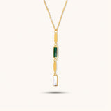 Mozaic Gold Necklace