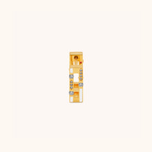 Load image into Gallery viewer, Versa Diamond and Rubies Single Hoop