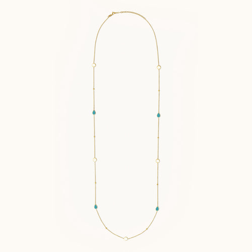 Moonglade Cascading Gold Necklace