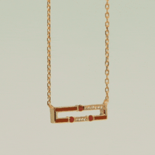 Load image into Gallery viewer, Versa Mini Emerald &amp; Ruby Reversible Necklace