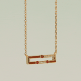 Versa Ruby & Emerald Reversible Diamond Necklace