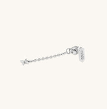 Load image into Gallery viewer, Facets X Diamond Line Ear Jacket Stud