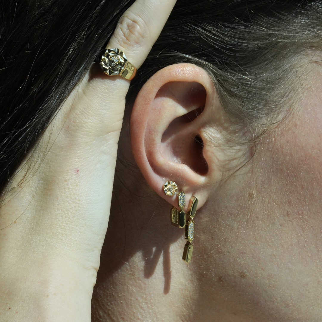 THE GOLD DROP EARRINGS DUBAI COLLECTION