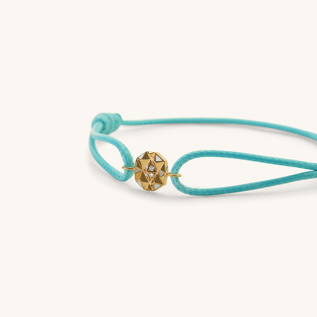 Kaleido Slopes Diamond Thread Bracelet