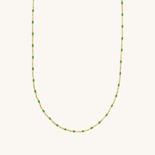 Raindrop Gold Necklace