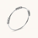 The Screw Diamond Bangle