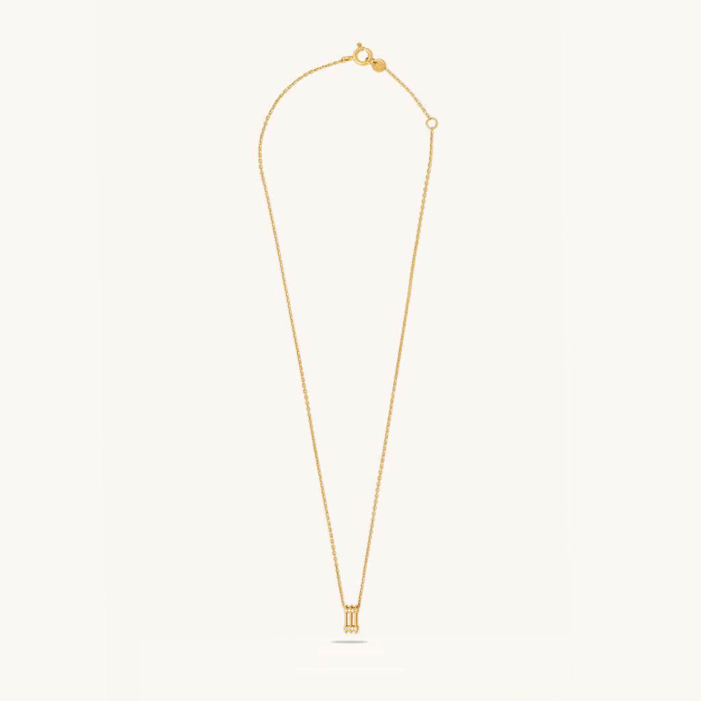 Triad Diamond Necklace