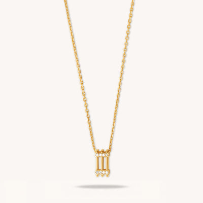 Triad Diamond Necklace