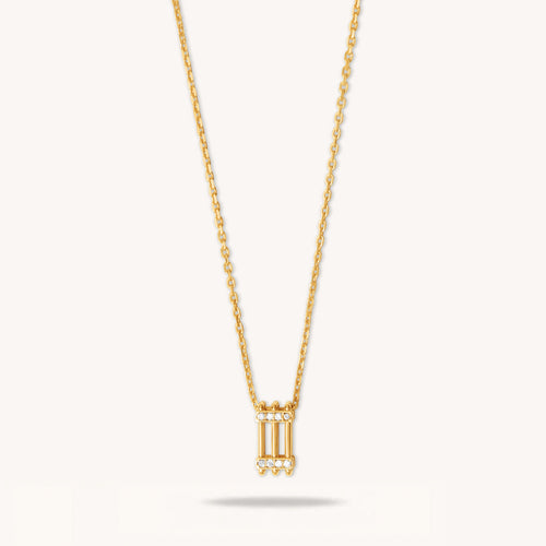 Triad Diamond Necklace