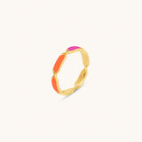 Facets Fusion Gold Ring