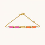 Facets Fusion Gold Bracelet