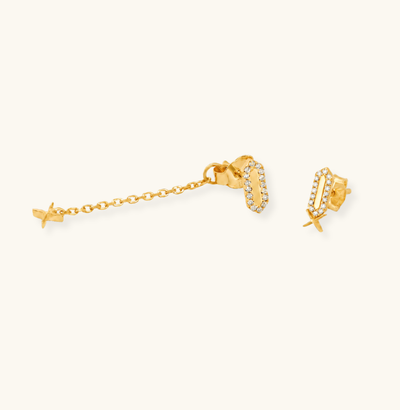 Facets X Diamond Frame Studs Ensemble
