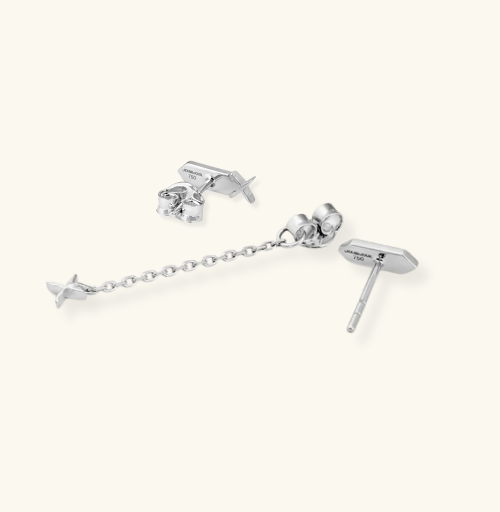 Facets X Diamond Frame Studs Ensemble