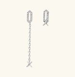 Facets X Diamond Frame Studs Ensemble