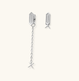 Facets X Grooved Studs Ensemble