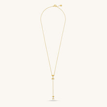 Load image into Gallery viewer, Hourglass Intersection Diamond Necklace