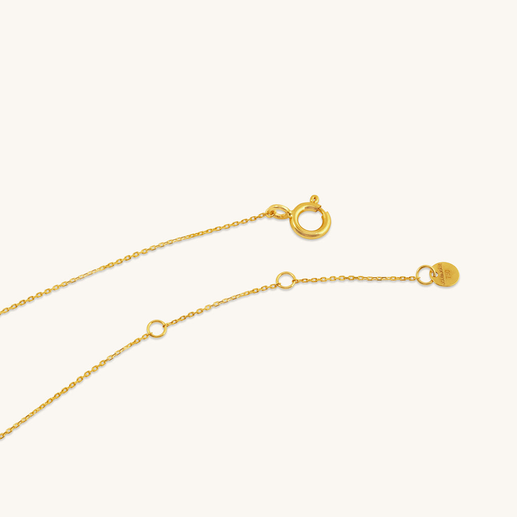 Hourglass Turning Point Diamond Necklace