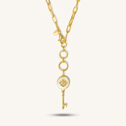 Locked Up Gold Necklace & Shoker