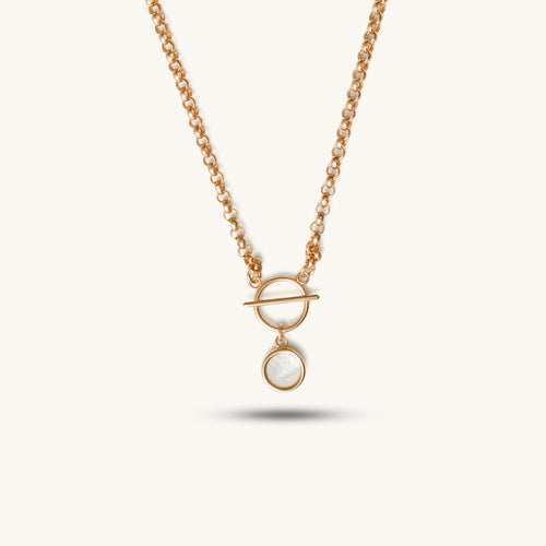 Moonglade Interlocked Gold Necklace